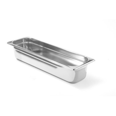 Conteneur en acier inoxydable GN 2/4 - (h)100 mm - Finedine