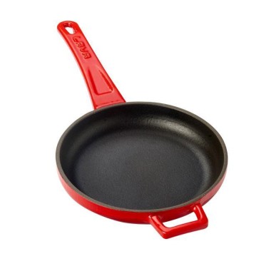 Poêle à frire en fonte - avec poignées en métal (16 cm - 400 ml) - Finedine