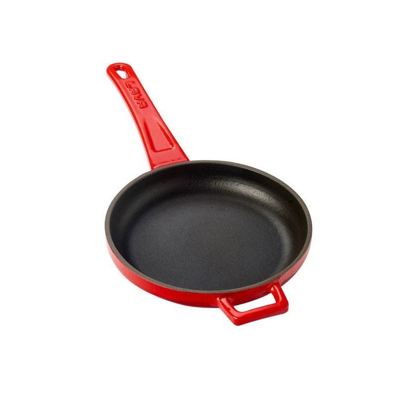 Poêle à frire en fonte - avec poignées en métal (16 cm - 400 ml) - Finedine