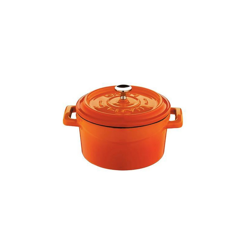 Cocotte en fonte ronde dia. ( )12cm - 530ml - Finedine