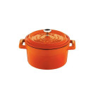 Cocotte en fonte ronde dia. ( )12cm - 530ml - Finedine