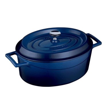 Cocotte ovale en fonte dim. 25x31cm - 7060ml - Finedine