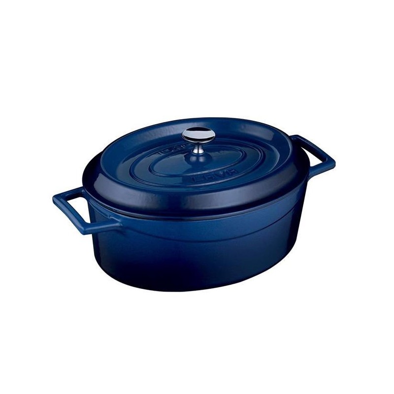 Cocotte ovale en fonte dim. 25x31cm - 7060ml - Finedine