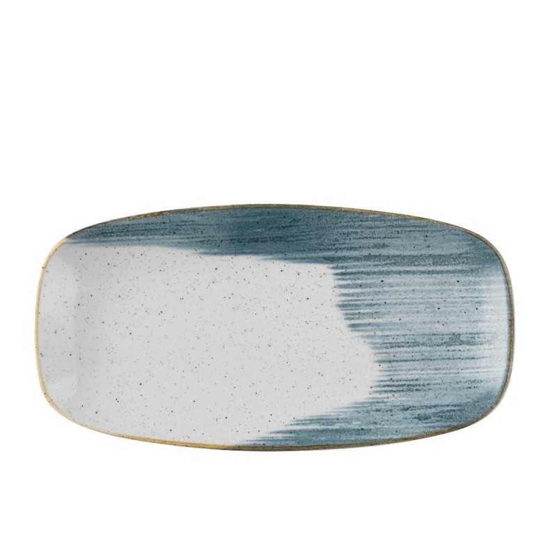 Assiette oblongue Stonecast Accents Blueberry - 298x153mm - Finedine