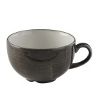 Tasse cappuccino en fonte Stonecast Patina Iron Black - 340 ml - Finedine