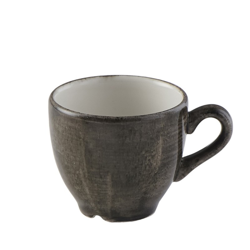 Tasse à espresso Stonecast Patina Iron Black - 100 ml - Finedine