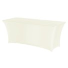 Nappe rectangulaire Symposium - crème - 120x76x(H)73mm - Finedine