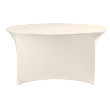 Nappe ronde Symposium - crème - 180x(H)76mm - Finedine