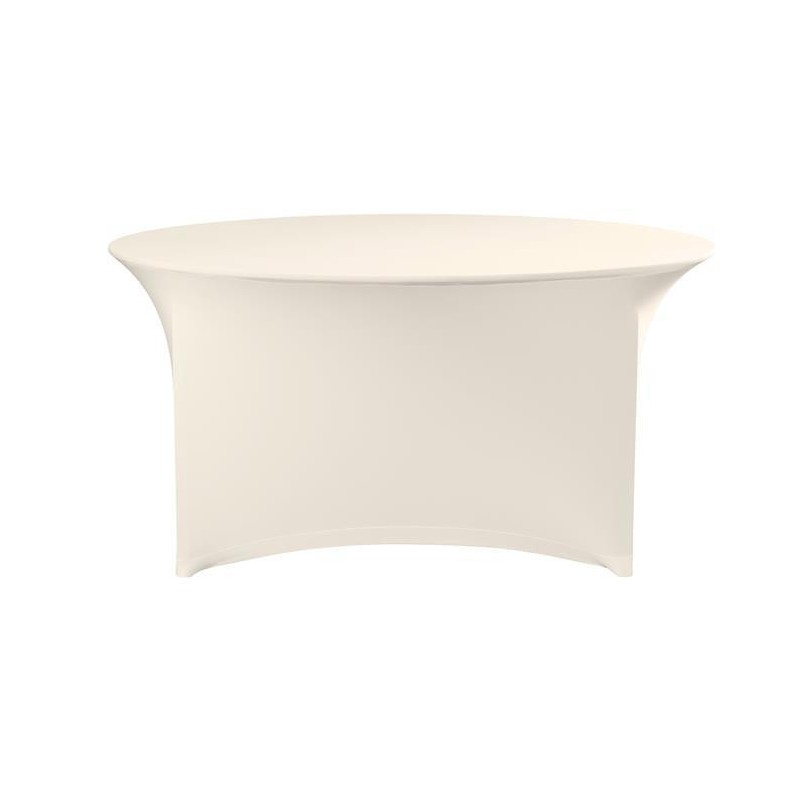 Nappe ronde Symposium - crème - 180x(H)76mm - Finedine