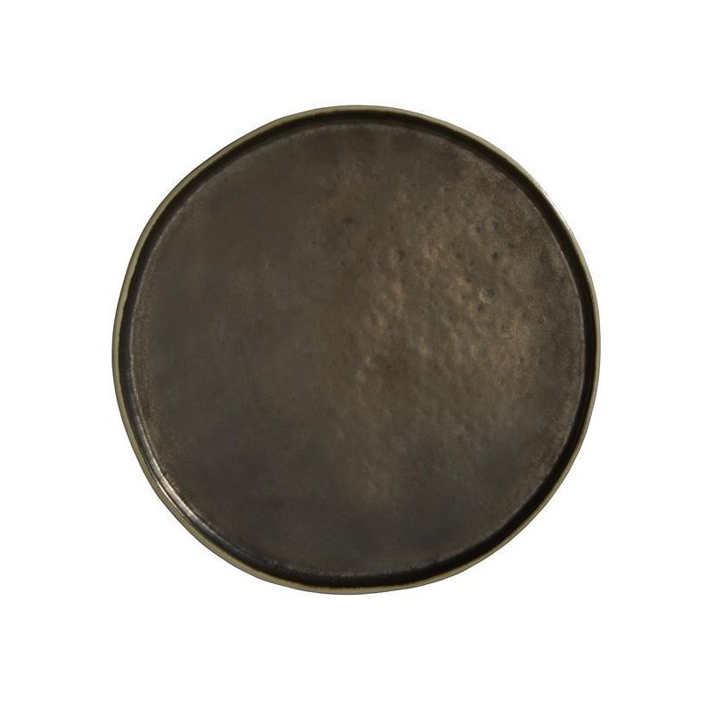 Assiette de présentation en carbone - 310 mm - Finedine