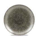 Assiette plate Raku Quartz Noir - 217 mm - Finedine