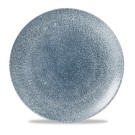 Assiette plate Raku Topaz Blue - 217 mm. - Finedine