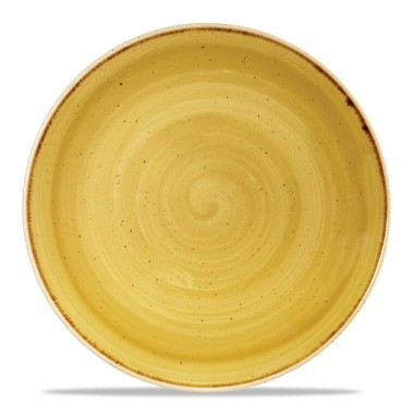 Assiette plate Stonecast Moutarde - 165 mm - Finedine