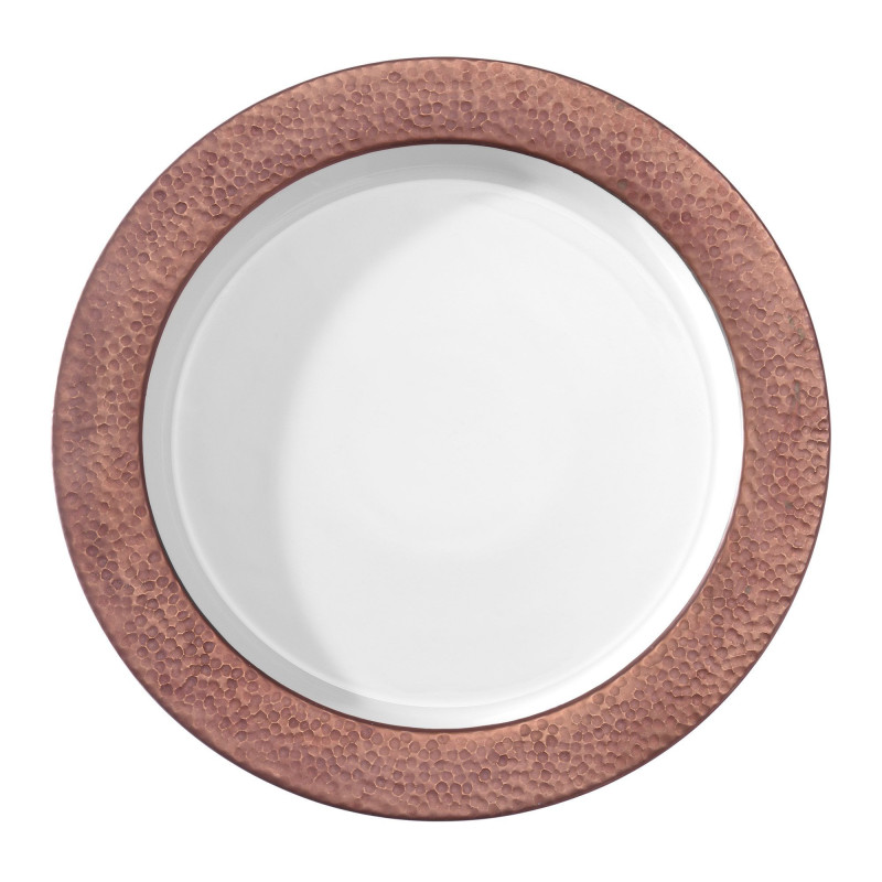 Assiette plate en cuivre Legacy - 200mm - Finedine