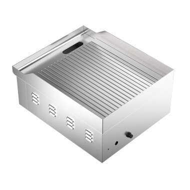 Plancha électrique rainurée - Combisteel