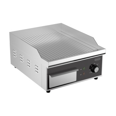 Plancha électrique rainurée - Combisteel