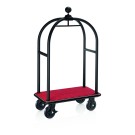 Chariot à Bagages Deluxe Rouge avec Rail Intégré - WAS Germany