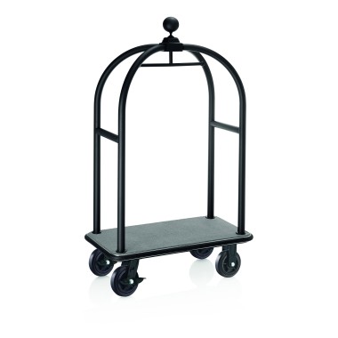 Chariot à Bagages Premium Gris avec Protection - WAS Germany