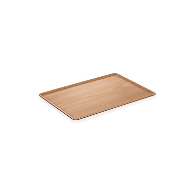 Plateau Antidérapant Papier Mélamine 40x28x1,5 cm - WAS Germany