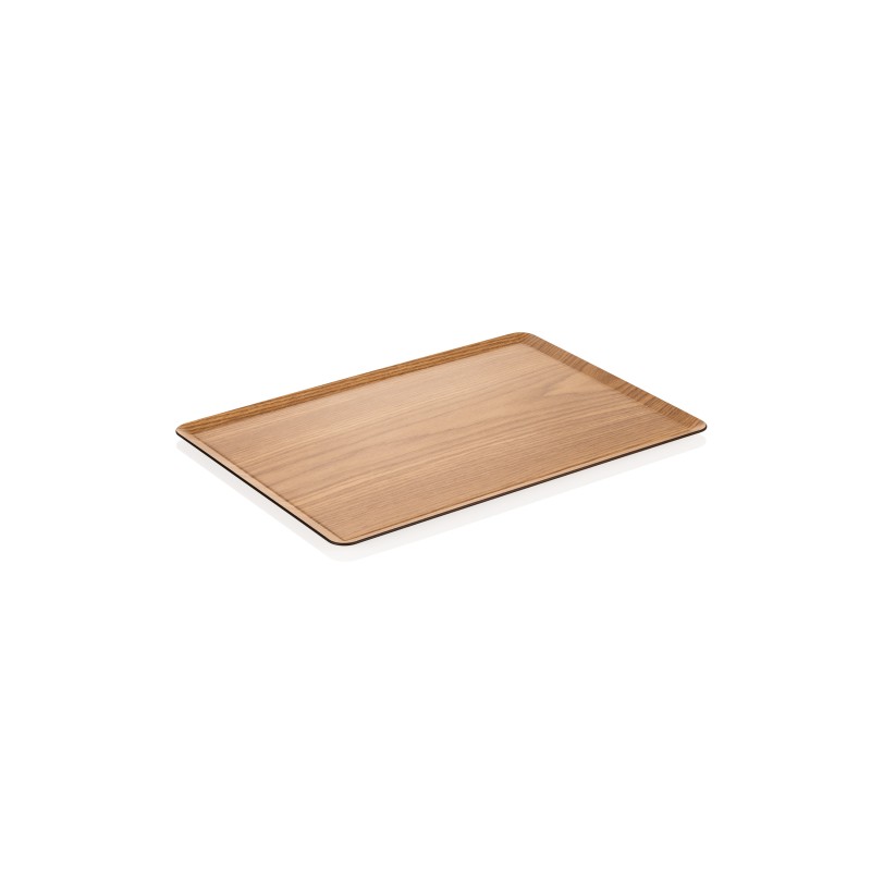 Plateau Antidérapant Papier Mélamine 40x28x1,5 cm - WAS Germany