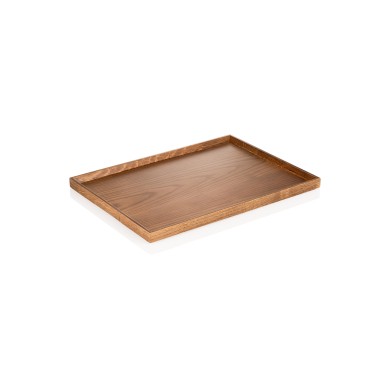 Plateau de Table Basse Antidérapant Papier Mélamine 44x32x2 cm - WAS Germany