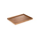 Plateau de Table Basse Antidérapant Papier Mélamine 44x32x2 cm - WAS Germany