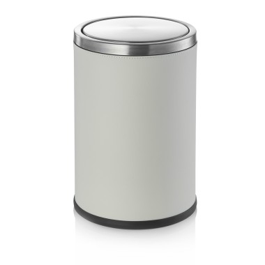 Poubelle 9L Beige Acier Inoxydable - WAS Germany