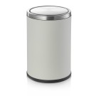Poubelle 9L Beige Acier Inoxydable - WAS Germany