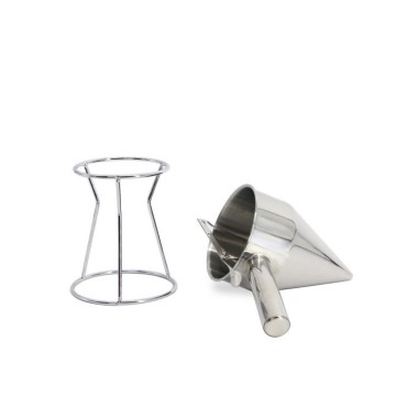 Entonnoir à piston 1.3 litres avec doseur - Combisteel