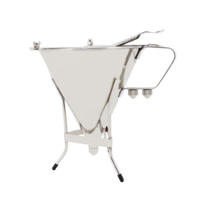 Entonnoir à piston 1.6 litres avec doseur - Combisteel