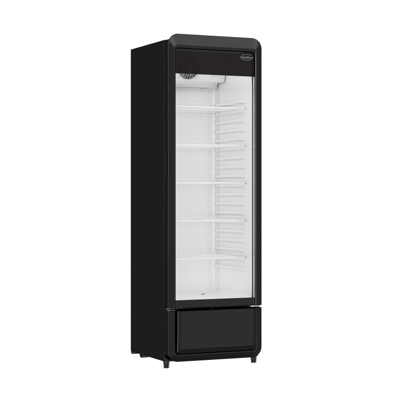 Réfrigérateur vitré 258L température +1°C à +10°C 5 grilles éclairage LED - Combisteel