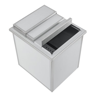 Bac à glaçons encastrable en inox - Combisteel
