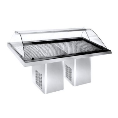 Vitrine réfrigérée pour Poissons 2.3 - Combisteel