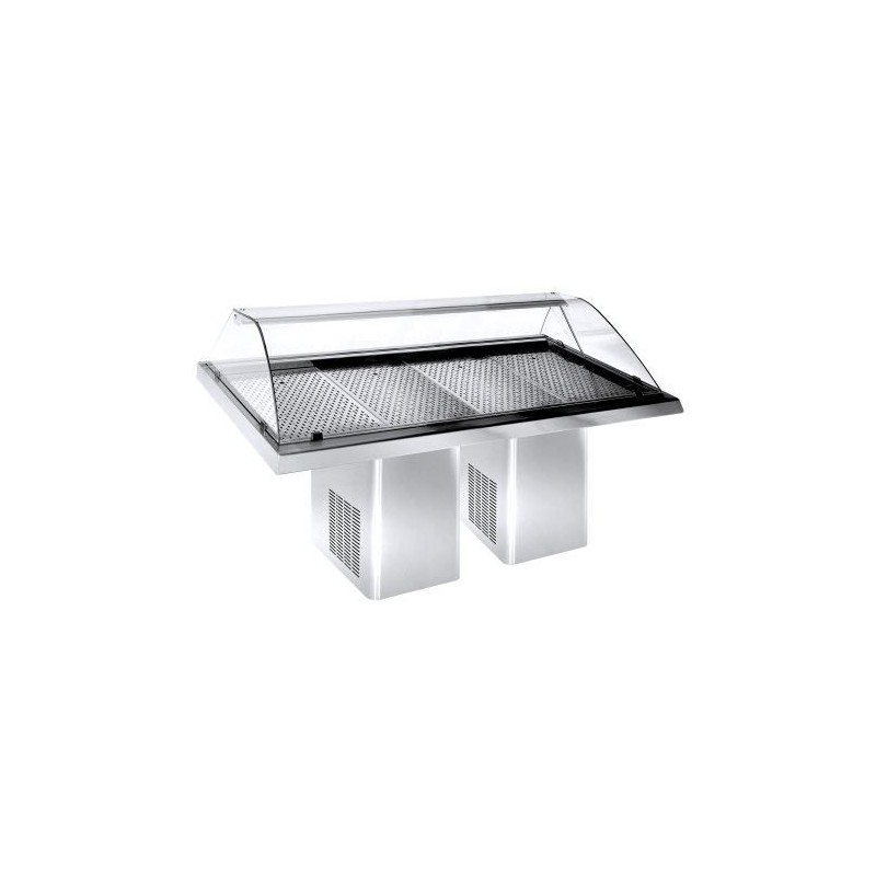 Vitrine réfrigérée pour Poissons 2.3 - Combisteel