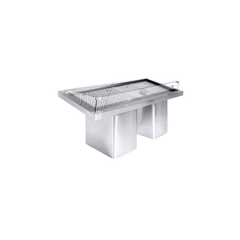 Vitrine réfrigérée libre service à poissons 1.9 - Combisteel