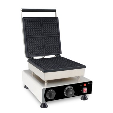 Gaufrier 4 pièces carrées - Combisteel