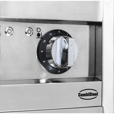 Cuisinière à induction 2 feux sur meuble  -Combisteel