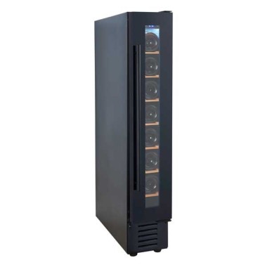 Cave à vin 7 bouteilles Design Noire 18 L  - Vinobox
