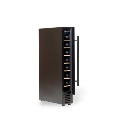 Cave à vin 7 bouteilles Design Noire 18 L  - Vinobox