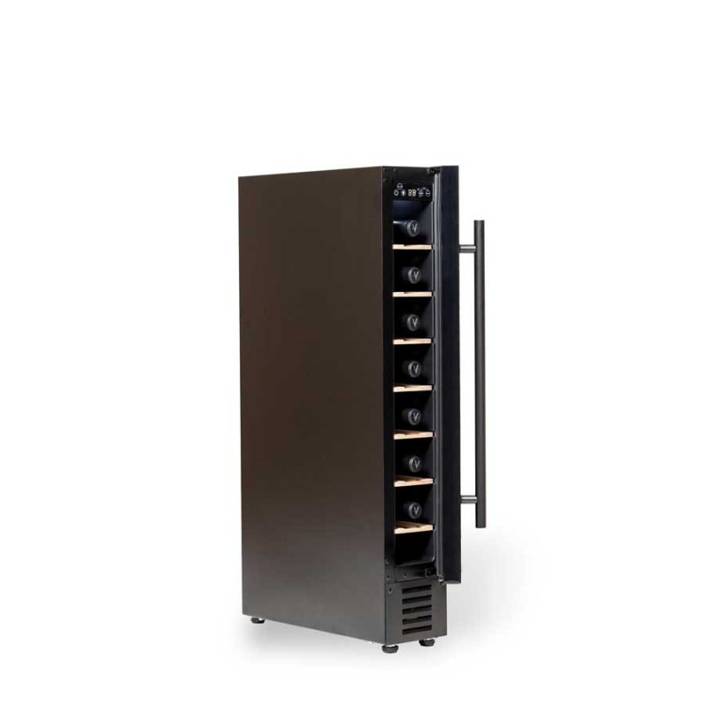 Cave à vin 7 bouteilles Design Noire 18 L  - Vinobox
