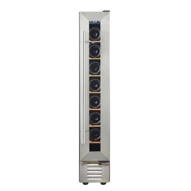 Cave à vin 7 bouteilles Design inox18 L  - Vinobox