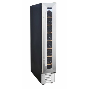 Cave à vin 7 bouteilles Design inox18 L  - Vinobox