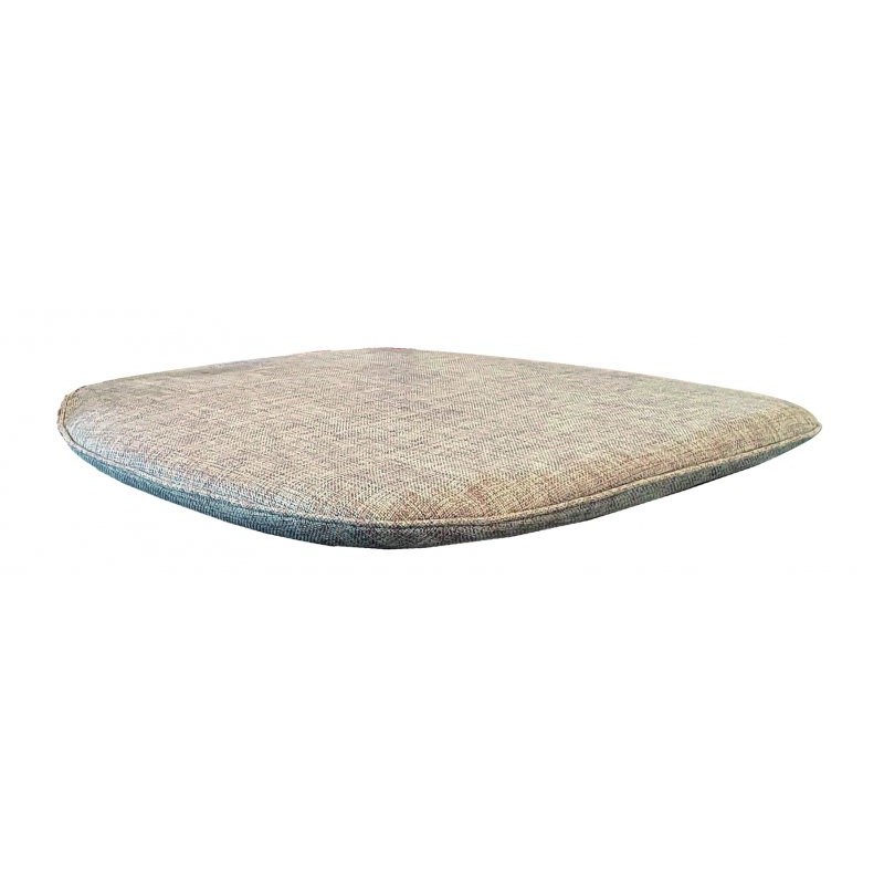 Chaises dos croisé Champêtre bois vieilli blanc - lot de 8 - Sinotec