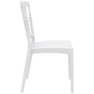 Chaise Napoléon GARDEN blanche - lot de 20 - Sinotec