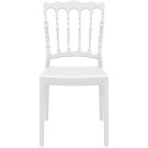 Chaise Napoléon GARDEN blanche - lot de 20 - Sinotec