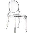 Chaise Elizabeth transparente lot de 8 - Sinotec