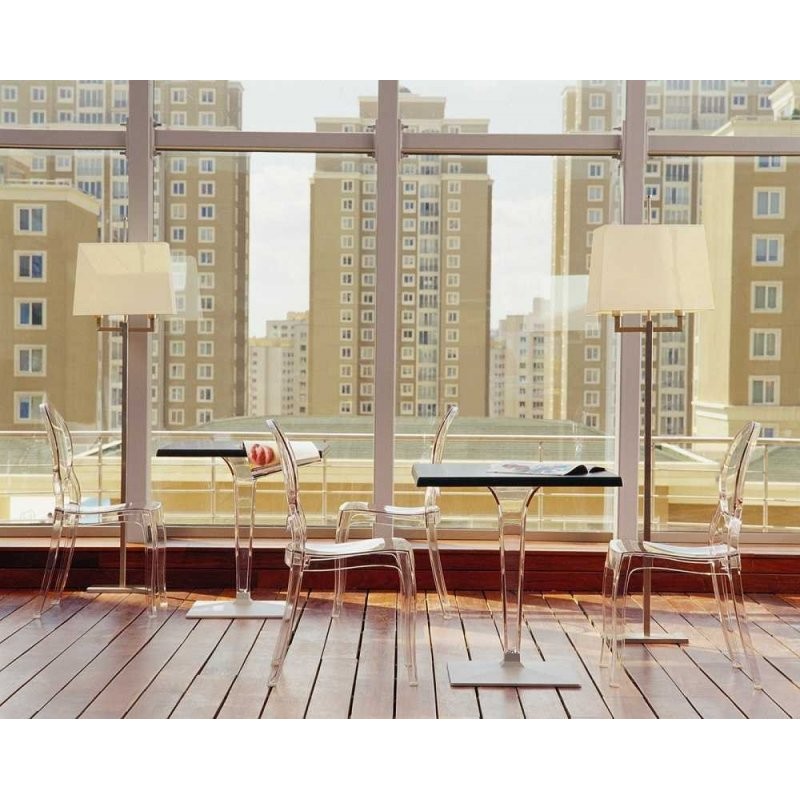 Chaise Elizabeth transparente lot de 8 - Sinotec