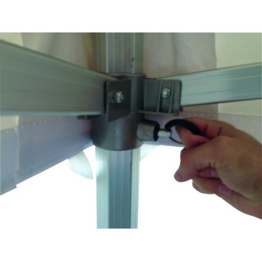 Stand dépliable Aluminium PRO 3x4.5 - Sinotec