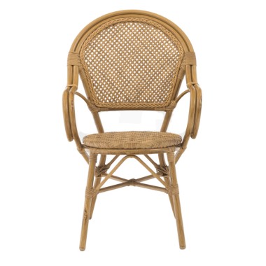 Fauteuil Emma en rotin - lot de 4 - Sinotec