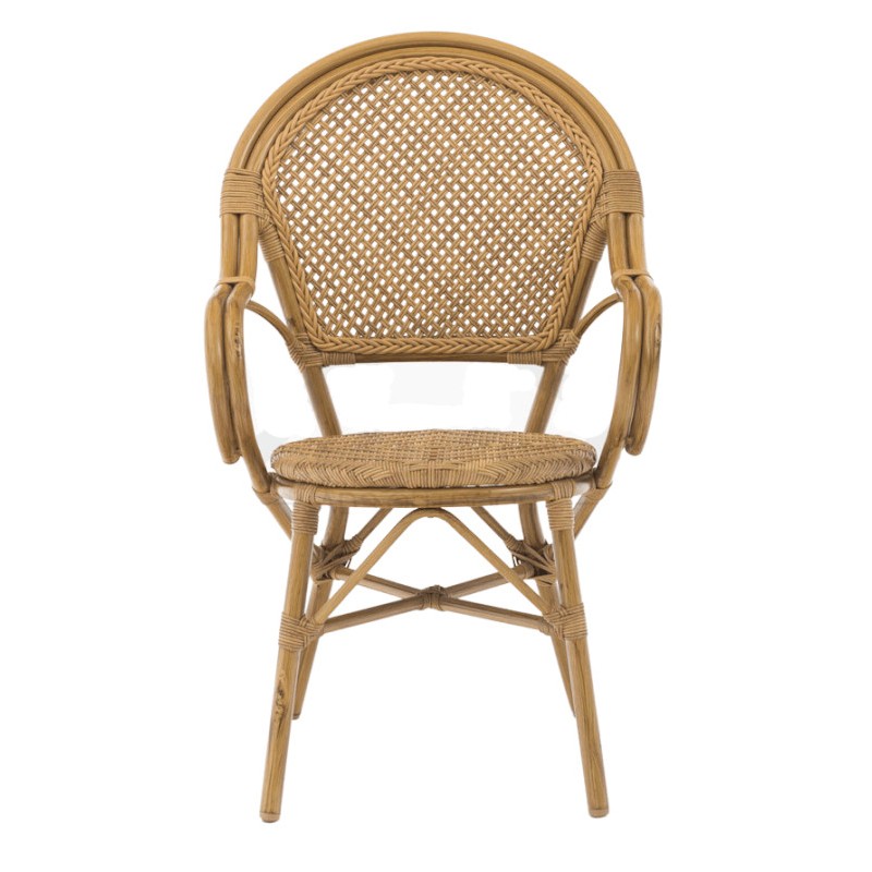 Fauteuil Emma en rotin - lot de 4 - Sinotec